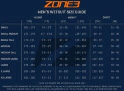 Zone3 Agile Fullsleeve Wetsuit Heren -Sport Uitgebreide Kleding Winkel 0 mens wetsuit