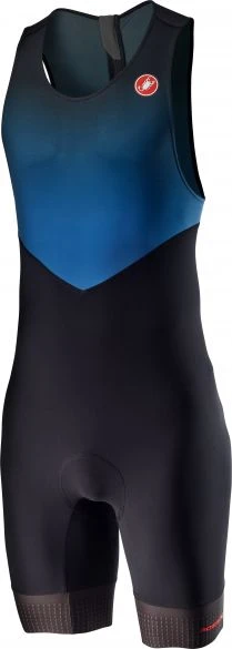 Castelli SD Team Race Suit Zwart/blauw Heren