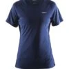 Craft Prime Korte Mouw Hardloopshirt Blauw/navy Dames