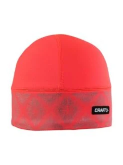 Craft Brilliant 2.0 Hardloopmuts Winter Rood