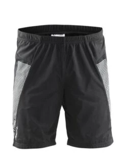 Craft Cover Warm Hardloop Short Zwart Heren