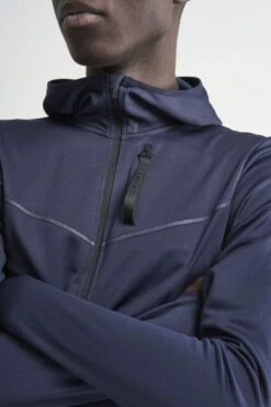 Craft Eaze FZ Sweat Hood Hardloopjack Blauw Heren -Sport Uitgebreide Kleding Winkel 1907744 396000 4