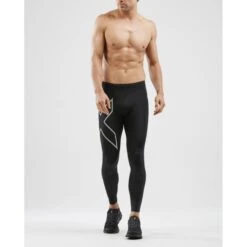 2XU Run Dash Compressie Tight Zwart Heren -Sport Uitgebreide Kleding Winkel 2xu 2xu run dash compressie tight ma6067b 002