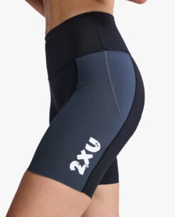 2XU Aero 7 Inch Tri Shorts Donkerblauw Dames -Sport Uitgebreide Kleding Winkel 2xu aero 7 inch tri short wt6435b idk wht 021