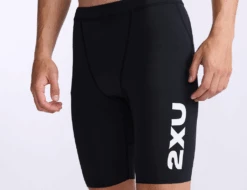 2XU Aero 9 Inch Tri Shorts Zwart Heren -Sport Uitgebreide Kleding Winkel 2xu aero 9 inch tri short mt6430b blk wht 020