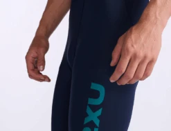 2XU Aero 9 Inch Tri Shorts Blauw Heren -Sport Uitgebreide Kleding Winkel 2xu aero 9 inch tri short mt6430b mdn jde 020