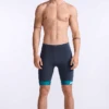 2XU Core 9 Inch Tri Shorts Blauw/groen Heren