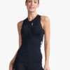 2XU Core Tri Singlet Mouwloos Zwart Dames 2 2XU Core Tri Singlet Mouwloos Zwart Dames -Sport Uitgebreide Kleding Winkel 2xu core tri singlet dames zwart wit wt6441a blk wht
