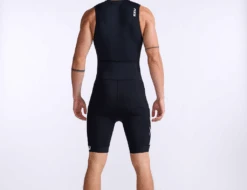 2XU Core Trisuit Mouwloos Zwart Heren -Sport Uitgebreide Kleding Winkel 2xu core trisuit mt6437d blk wht 005