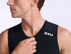 2XU Core Trisuit Mouwloos Zwart Heren -Sport Uitgebreide Kleding Winkel 2xu core trisuit mt6437d blk wht 020