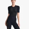 2XU Light Speed Trisuit Korte Mouw Zwart Dames -Sport Uitgebreide Kleding Winkel 2xu light speed sleeved trisuit korte mouw wt7018d blk gld 002
