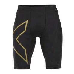 2XU MCS Run Compressie Shorts Zwart/goud Heren