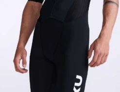 2XU Aero Trisuit Korte Mouw Zwart Heren -Sport Uitgebreide Kleding Winkel 2xu trisuit aero sleeved mt6426d blk wht 025