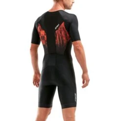 2XU Perform Korte Mouw Trisuit Zwart/rood Heren 9 2XU Perform Korte Mouw Trisuit Zwart/rood Heren -Sport Uitgebreide Kleding Winkel 2xu trisuits heren perform korte mouw zwart fom mt5525d 03 high