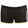 Arena Square Cut Drag Shorts Zwart -Sport Uitgebreide Kleding Winkel a square cut drag shorts black