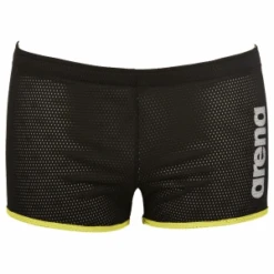 Arena Square Cut Drag Shorts Zwart