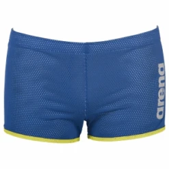 Arena Square Cut Drag Shorts Blauw