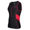 Zone3 Activate Tri Top Mouwloos Zwart/rood Heren -Sport Uitgebreide Kleding Winkel activate mens tri top blk red 1