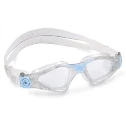 Aqua Sphere Kayenne Small Transparante Lens Zwembril Wit/blauw