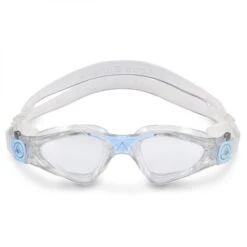 Aqua Sphere Kayenne Small Transparante Lens Zwembril Wit/blauw -Sport Uitgebreide Kleding Winkel aqua sphere kayenne small wit blue 004