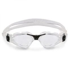 Aqua Sphere Kayenne Zwembril Transparante Lens Zilver -Sport Uitgebreide Kleding Winkel aqua sphere kayenne wit transparant 004
