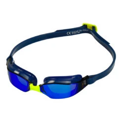 Aqua Sphere Xceed Titanium Spiegellens Zwembril Blauw -Sport Uitgebreide Kleding Winkel aqua sphere zwembril xceed ep3200404lmb navy navy lmb 02