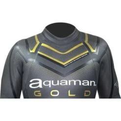 Aquaman Cell Gold Lange Mouw Wetsuit Heren -Sport Uitgebreide Kleding Winkel aquaman wetsuits cell gold 05