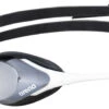 Arena Cobra Swipe Mirror Zwembril Zilver/wit