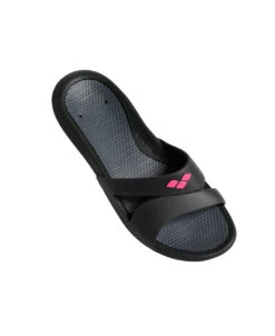 Arena Nina Badslippers Dames Zwart