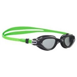 Arena Cruiser Soft Smoke Lens Zwembril Zwart/groen