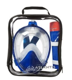 Atlantis 2.0 Full Face Snorkelmasker Blauw -Sport Uitgebreide Kleding Winkel atlantis 20 blue 5