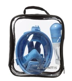 Atlantis 2.0 Kids Full Face Snorkelmasker Blauw -Sport Uitgebreide Kleding Winkel atlantis 20 kids blue 5