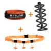 BTTLNS Triathlon Accessoires Voordeel Pakket Oranje -Sport Uitgebreide Kleding Winkel bttlns accessories combination 03 chipband numberbelt laces orange 01