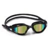 BTTLNS Valryon 1.0 Zwembril Regenboog Spiegel Lenzen Zwart/goud -Sport Uitgebreide Kleding Winkel bttlns goggles valryon 10 black rainbow 01