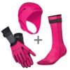 BTTLNS Neopreen Accessoires Voordeelset Roze -Sport Uitgebreide Kleding Winkel bttlns neoprene accessories combi set 3 pink low