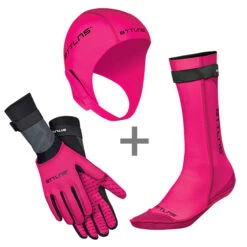 BTTLNS Neopreen Accessoires Voordeelset Roze