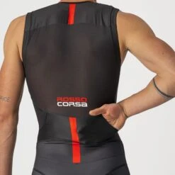 Castelli Free Tri 2 Mouwloos Top Zwart Heren -Sport Uitgebreide Kleding Winkel castelli free tri 2 mouwloos 22091 010 03