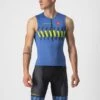Castelli Free Tri 2 Mouwloos Top Blauw Heren -Sport Uitgebreide Kleding Winkel castelli free tri 2 mouwloos 22091 417 01
