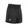 Compressport Trail Racing Compressie Short Zwart Heren -Sport Uitgebreide Kleding Winkel compressport black trail shorts 01