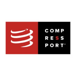 Compressport R2 Oxygen Compressie Tubes Zwart -Sport Uitgebreide Kleding Winkel compressport logo