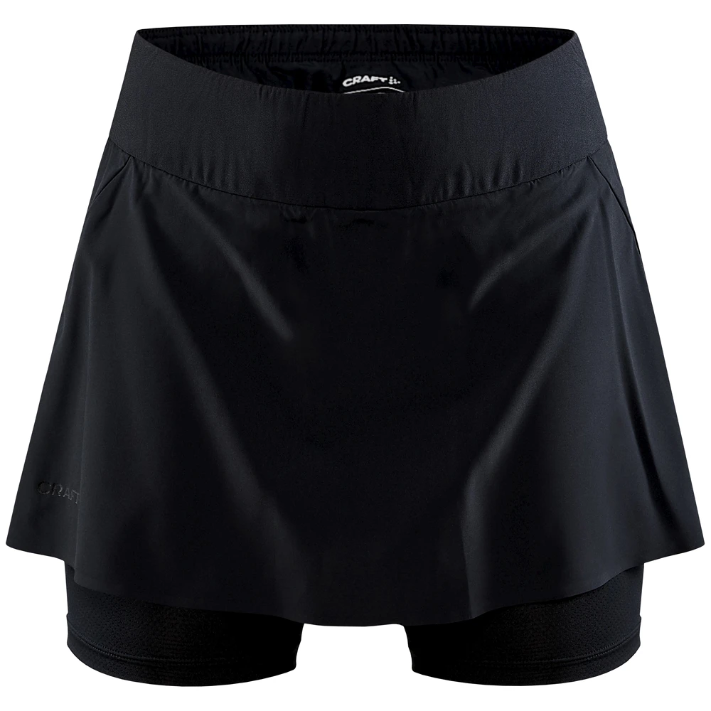 Craft PRO Hypervent 2in1 Skirt Zwart Dames 3 Craft PRO Hypervent 2in1 Skirt Zwart Dames