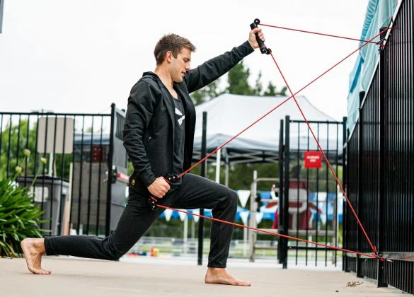 Finis Slide Dryland Trainer 9 Mm Weerstandsband Rood 7 Finis Slide Dryland Trainer 9 Mm Weerstandsband Rood - Afbeelding 5