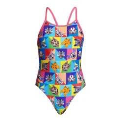 Funkita Rat Pack Diamond Back Badpak Meisjes