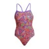 Funkita Trihard Single Strap Badpak Dames -Sport Uitgebreide Kleding Winkel funkita badpak trihard dames single strap 01 3