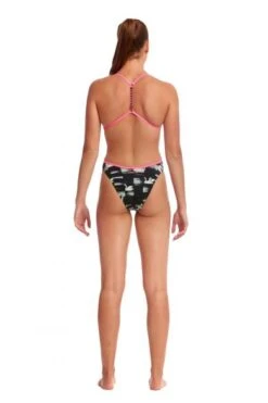 Funkita Black Swan Twisted Badpak Dames -Sport Uitgebreide Kleding Winkel funkita ladies fks010l black swan web 003
