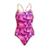 Funkita Little Pinky Diamond Back Badpak Dames -Sport Uitgebreide Kleding Winkel funkita live wire diamond back dames fs11l little pinky 01