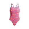 Funkita Pinky Palm Diamond Back Badpak Dames 2 Funkita Pinky Palm Diamond Back Badpak Dames -Sport Uitgebreide Kleding Winkel funkita re train dames diamond back fks033l pinky palm 005