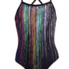 Funkita Drip Funk Strapped In Badpak Meisjes -Sport Uitgebreide Kleding Winkel funkita strapped in drip funk meisjes 01 001