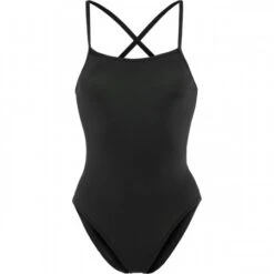 Funkita Still Zwart Strapped In Badpak Dames