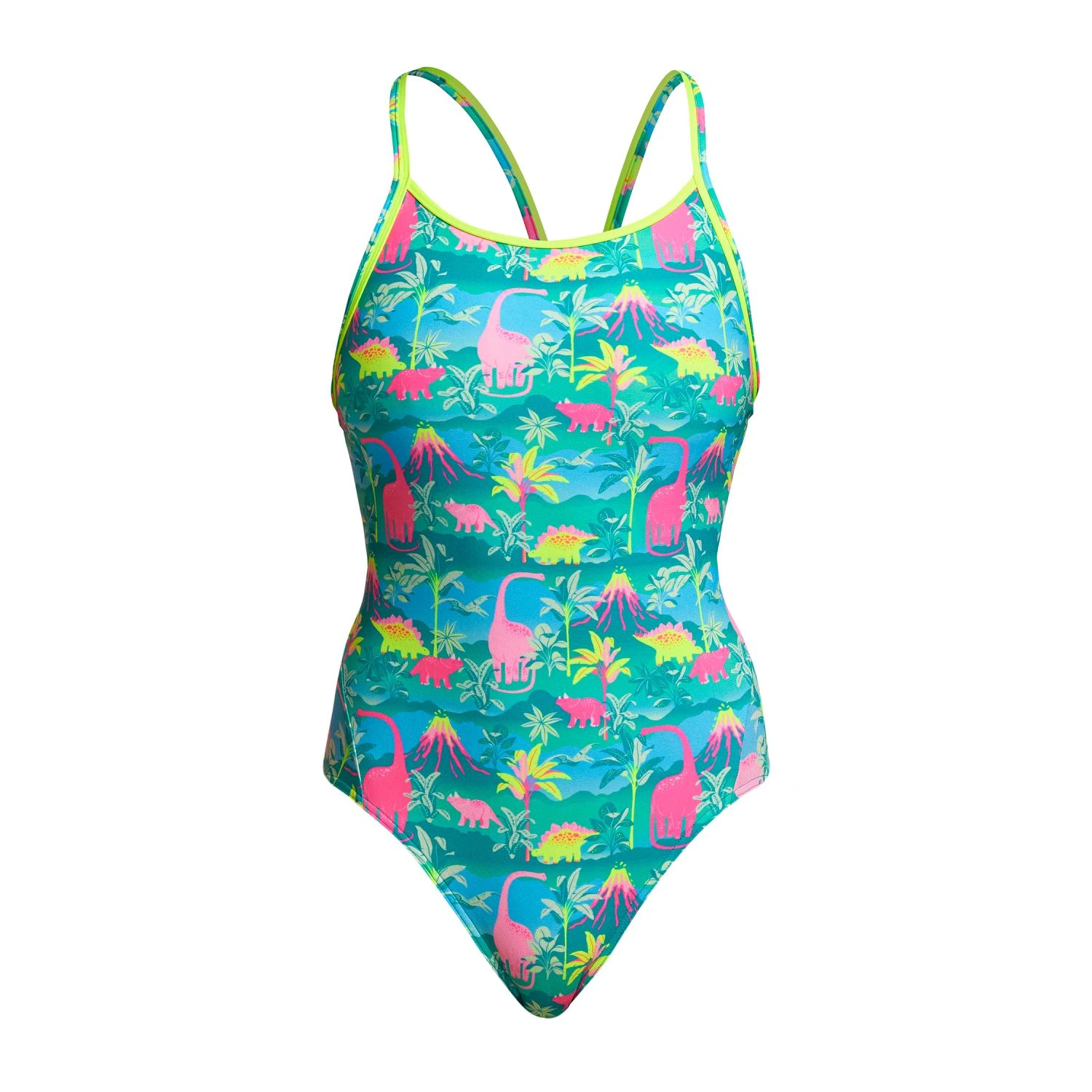 Funkita Prehistoric Party Diamond Back Badpak Dames 3 Funkita Prehistoric Party Diamond Back Badpak Dames